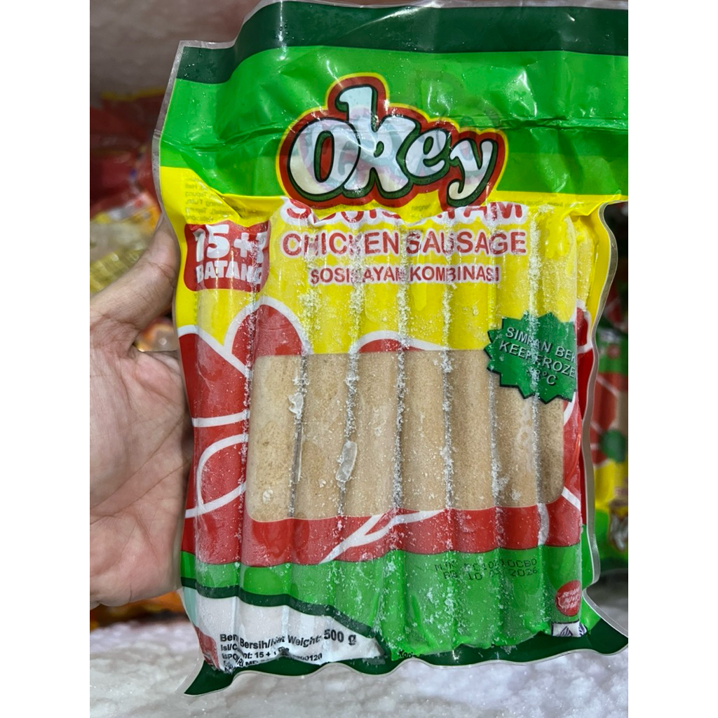 

Okey Sosis Ayam 500 gram