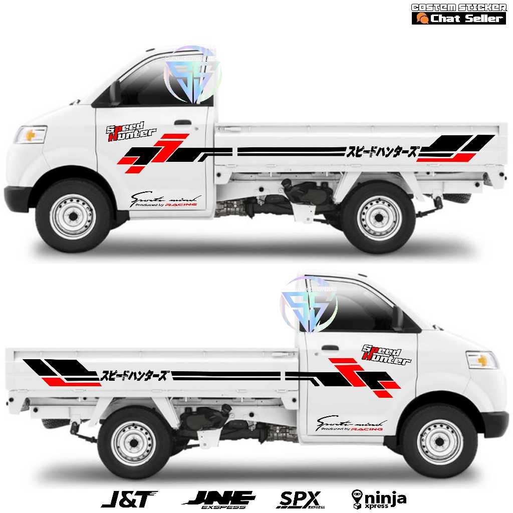 sticker mobil suzuki apv sticker cutting apv pick up terbaru