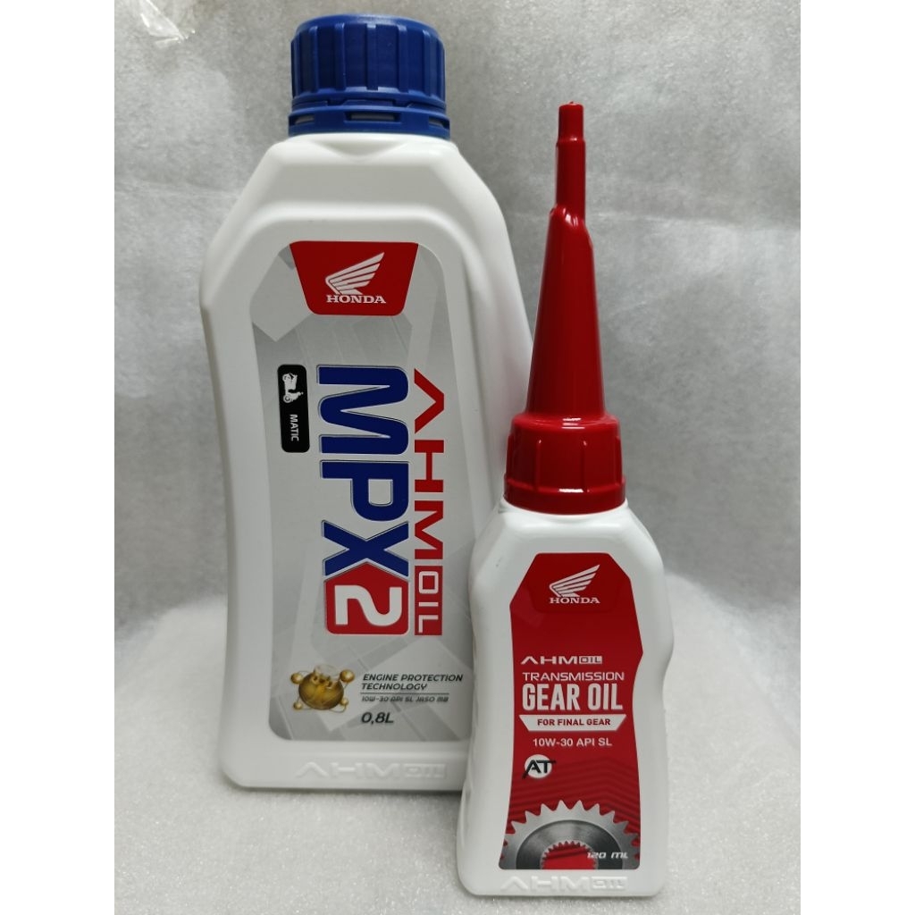 Paket Murah Oli Mpx2 0.8L + Oli Gardan AHM Original
