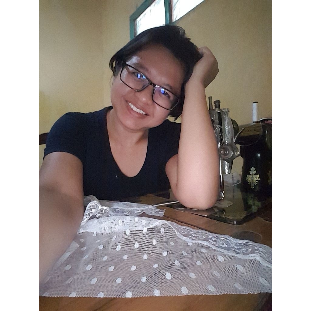 Mantilla pre order/Mantilla polkadot/Mantilla custom/Kerudung misa