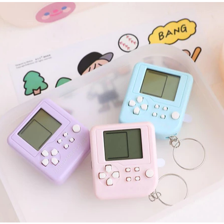 Gamebot Mini Jadul Tetris Gantungan Kunci Game Jadul Klasik