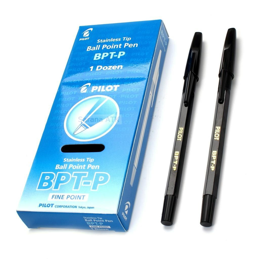 

PILOT - BPTP Pulpen Pena Ballpoint Pilot Warna Hitam & Biru- Pak