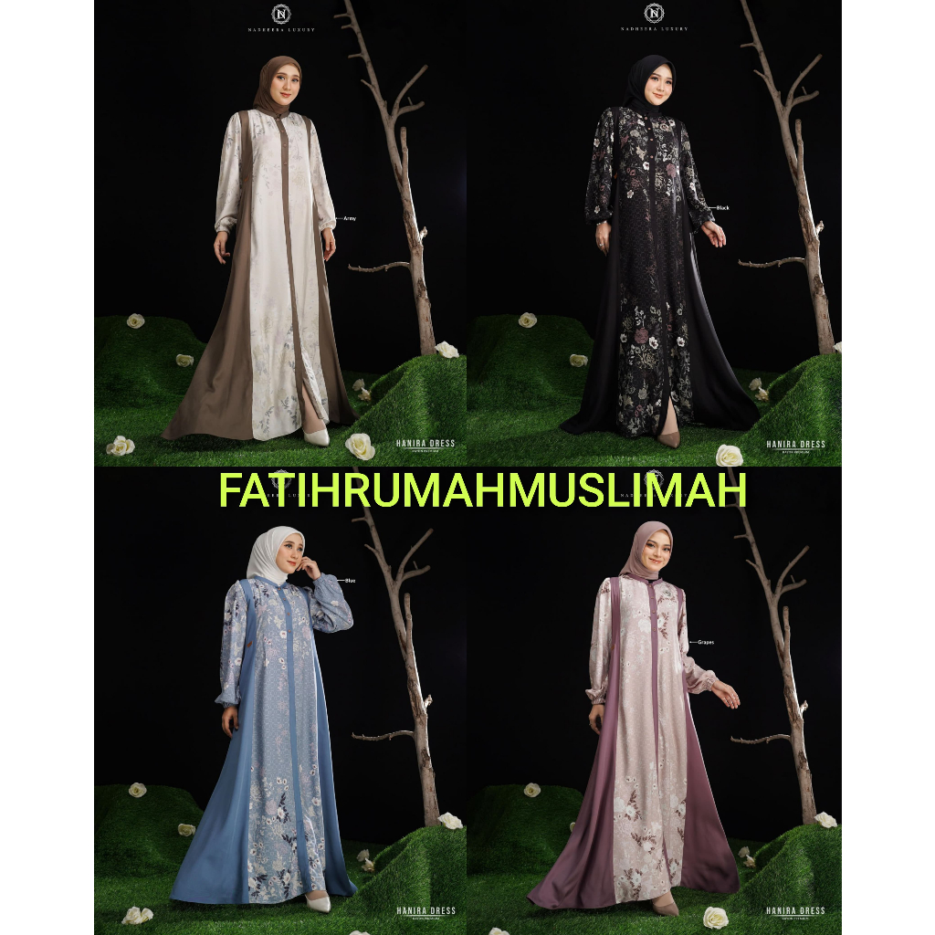 NEW / TERBARU / NADHEERA / GAMIS DEWASA / GAMIS NADHEERA / GAMIS / HANIRA / HANIRA / NADHEERA GAMIS