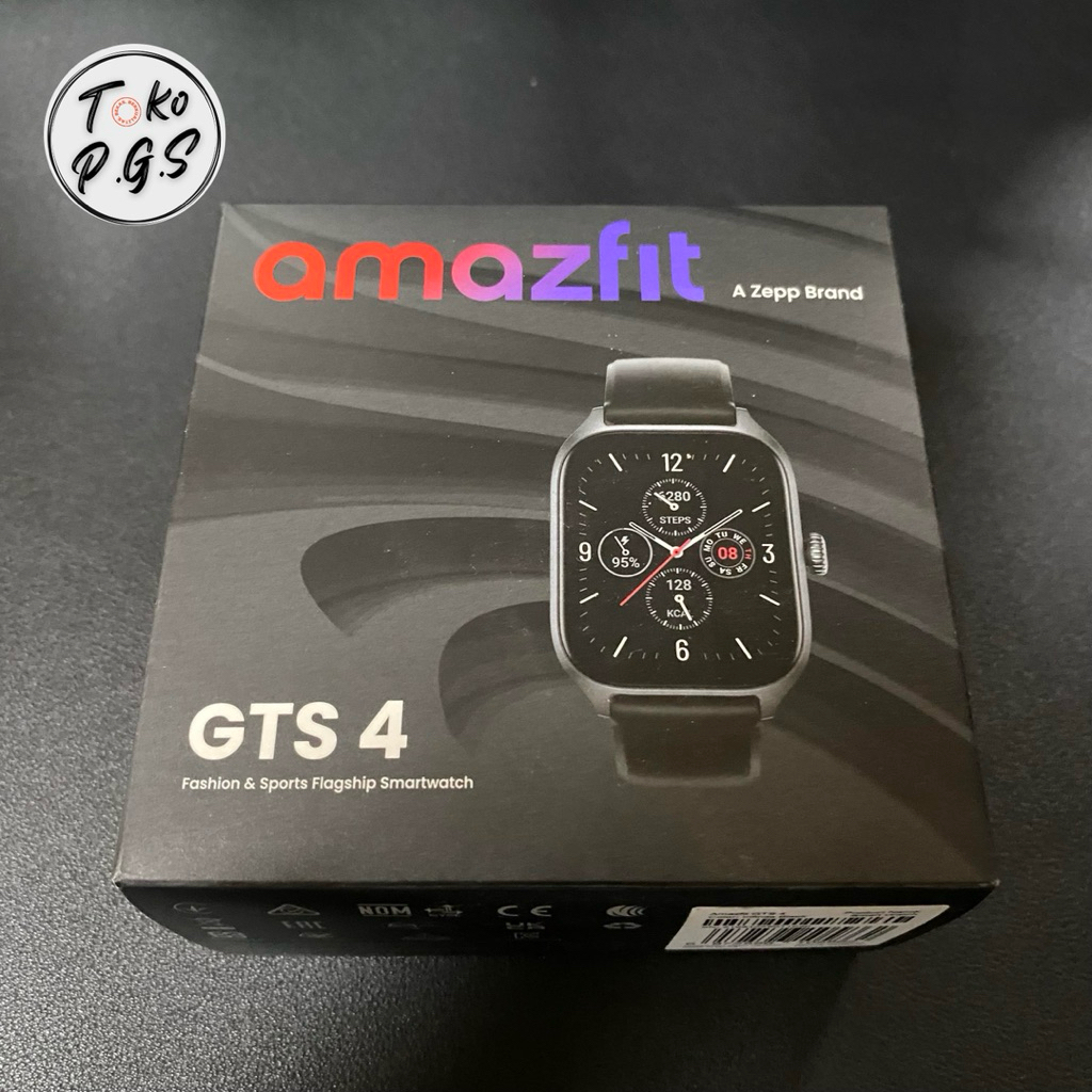 Amazfit GTS 4 Black Fullset Second