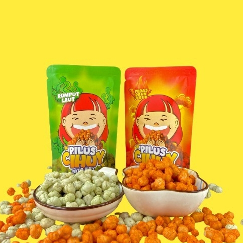 

Cemilan Viral Pilus Cihuy (50 gr) varian baru pilus cihuy
