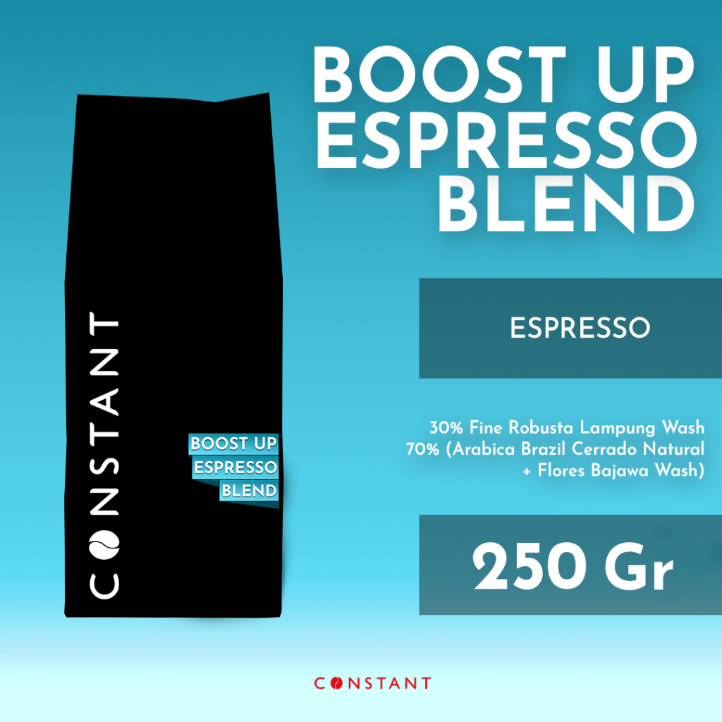 

Espresso 3070 Arabica Robusta Blend - BOOST UP Espresso Blend 250 gram