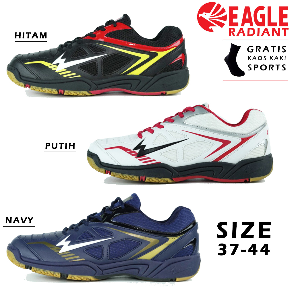 Sepatu Badminton Eagle Radiant Terbaru / Sepatu Badminton Eagle