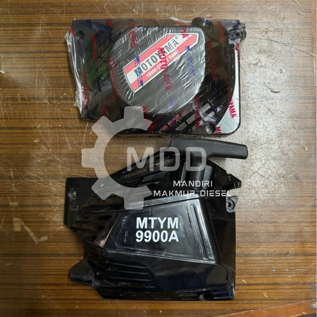 RECOIL STATER ASSY CHAINSAW MOTOYAMA 10000 / MOTOYAMA 9900 KAP ENGKOL MTYM ORIGINAL