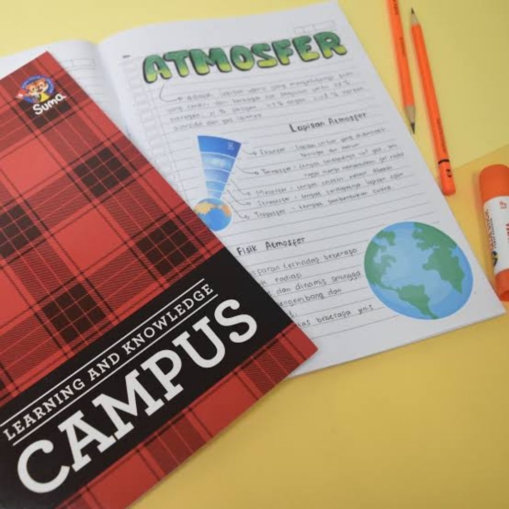 

HJK Buku Campus Suma isi 50 lembar ( pak 10 buku )