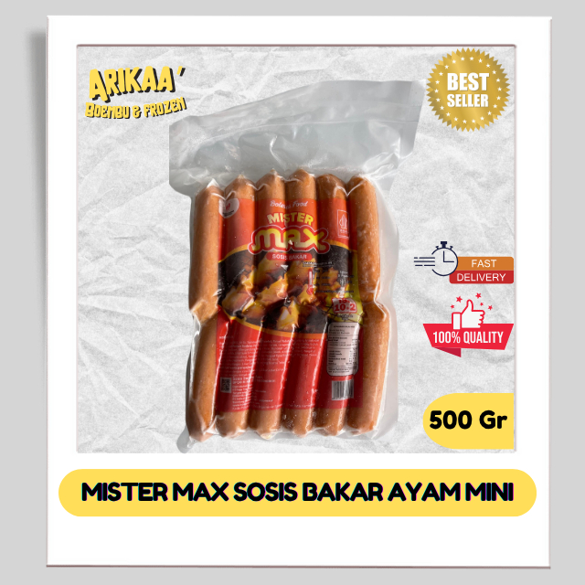 

Mister Max Mini Sosis Bakar Ayam 500gr