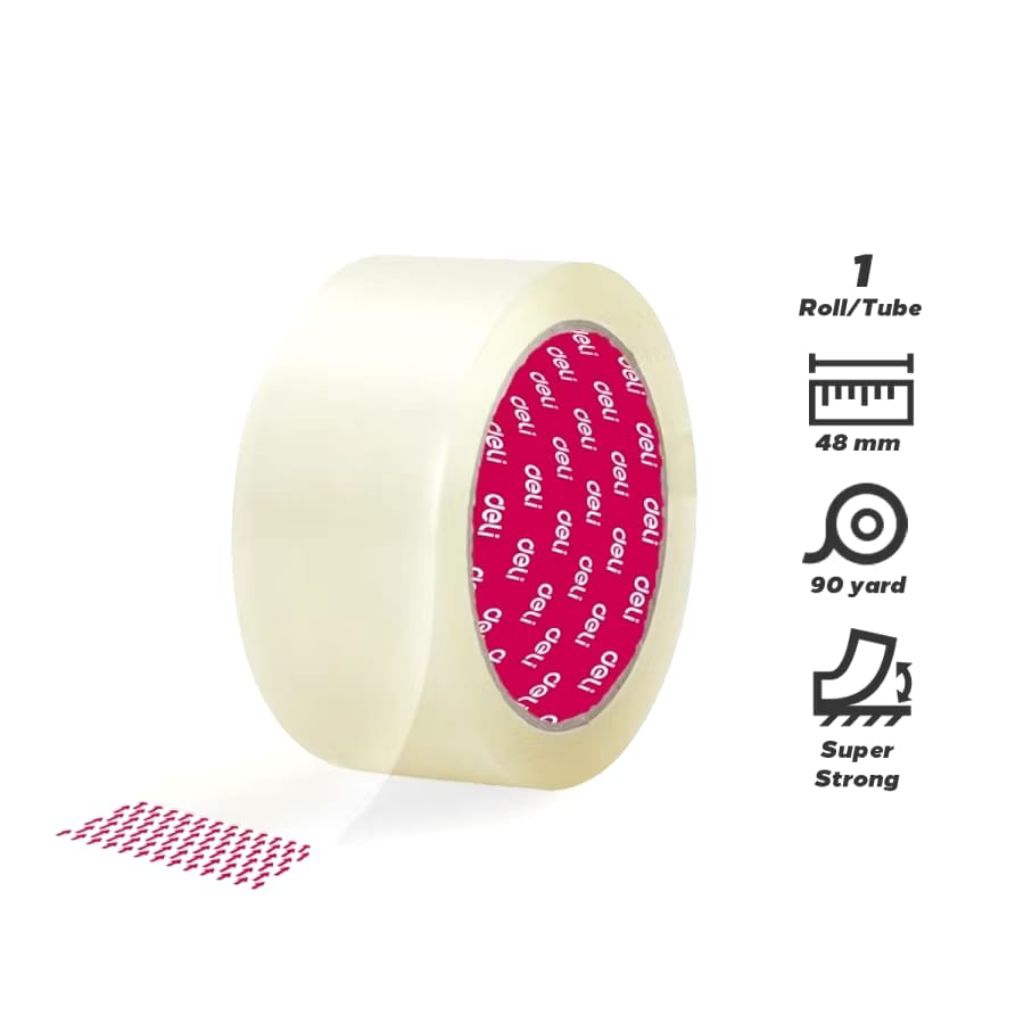 

Lakban OPP 1 Roll | 2" inch (48mm) | 90 yard | Bening | Isolatip