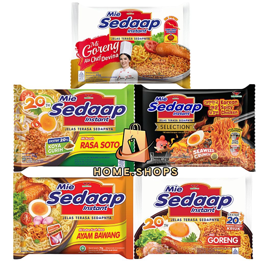 

Sedaap Mie Instan All Varian