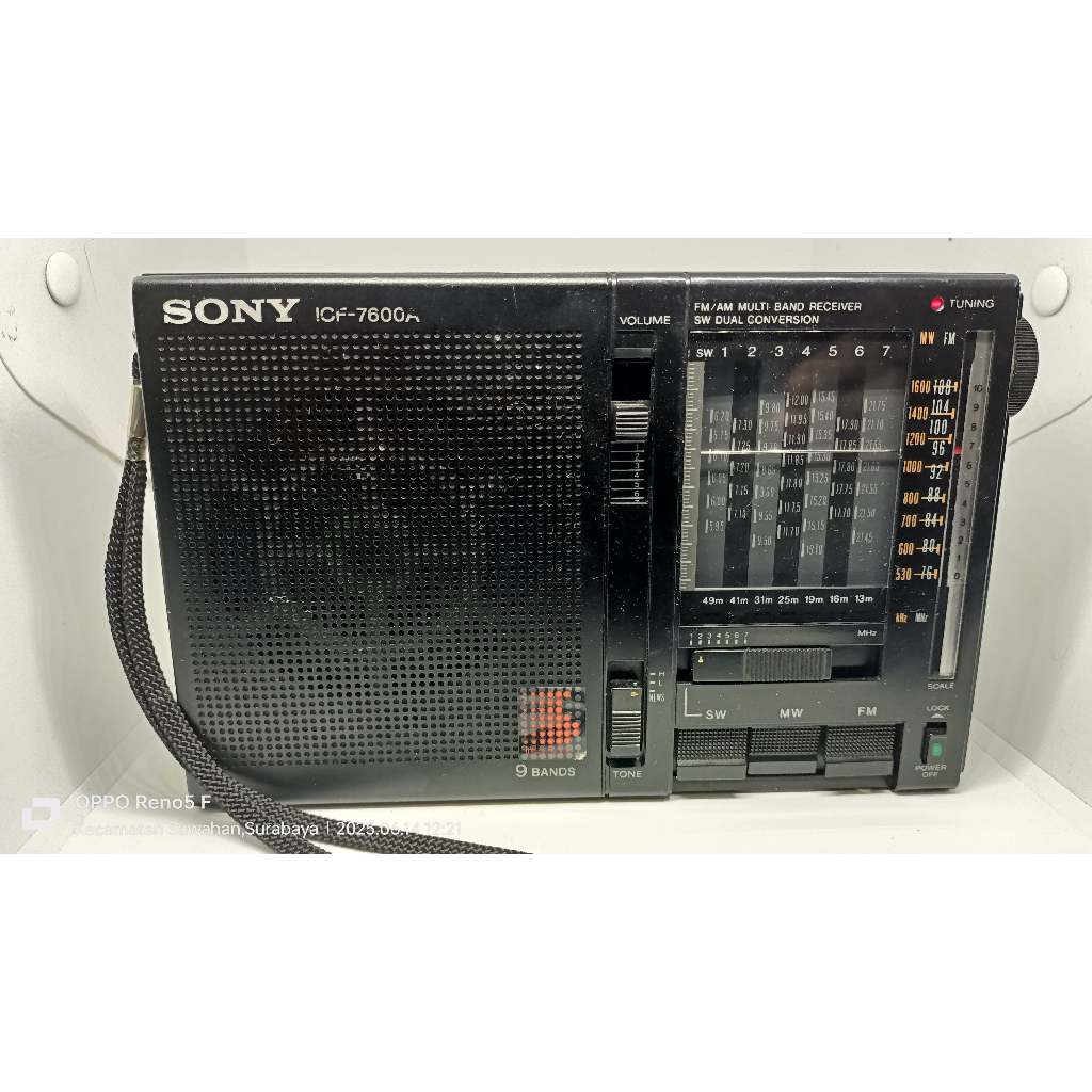 RADIO SONY ICF-7600A Japan