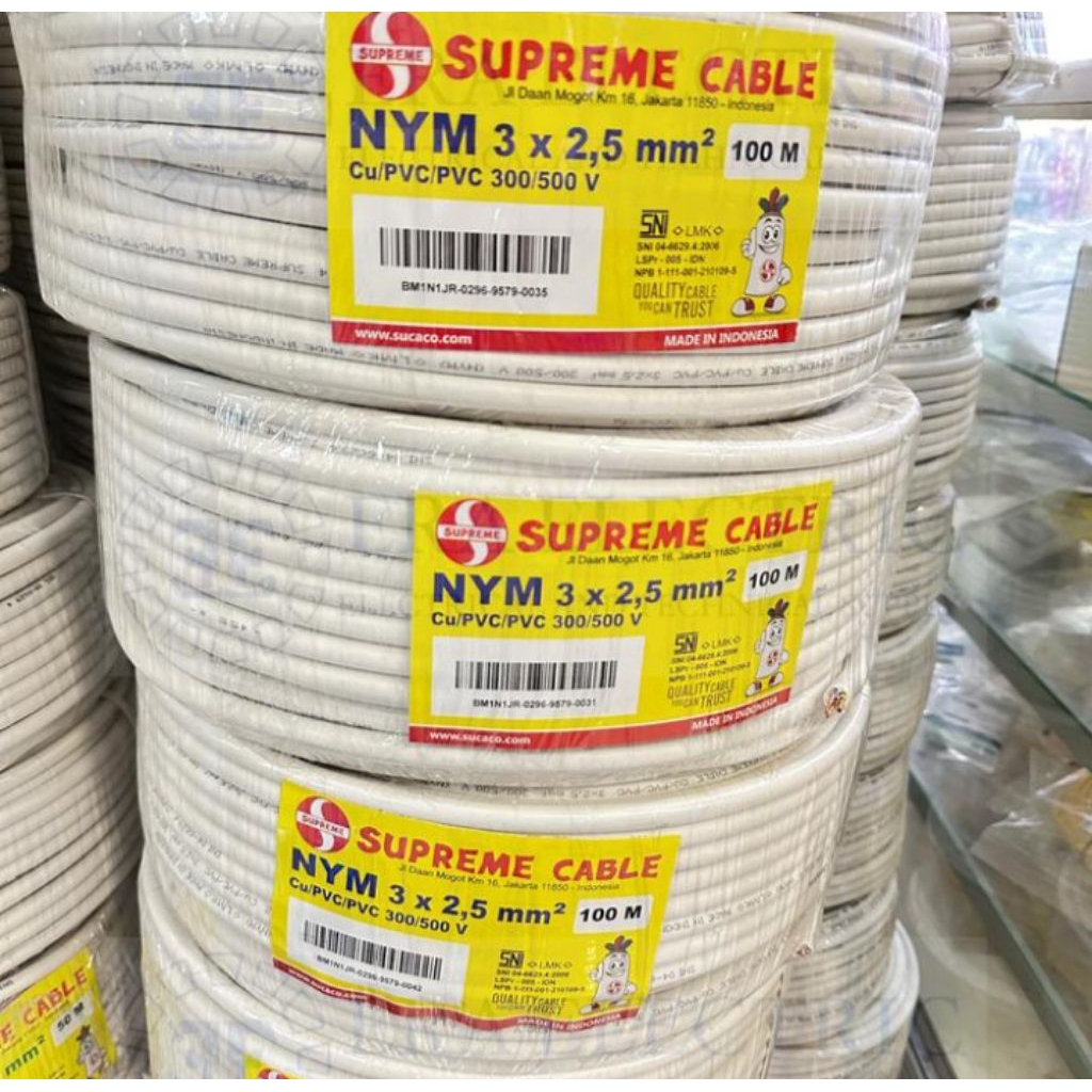 Kabel NYM 3x2.5 Supreme // NYM 3x2.5 supreme