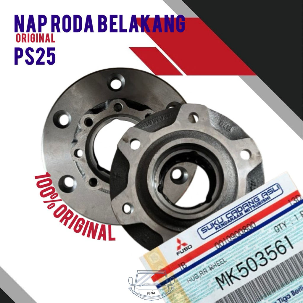 Nap Roda Belakang Mitsubishi KTB Canter PS125 MK503561 Di jamin Ori 100% Nap Roda Canter Hub Rear ps