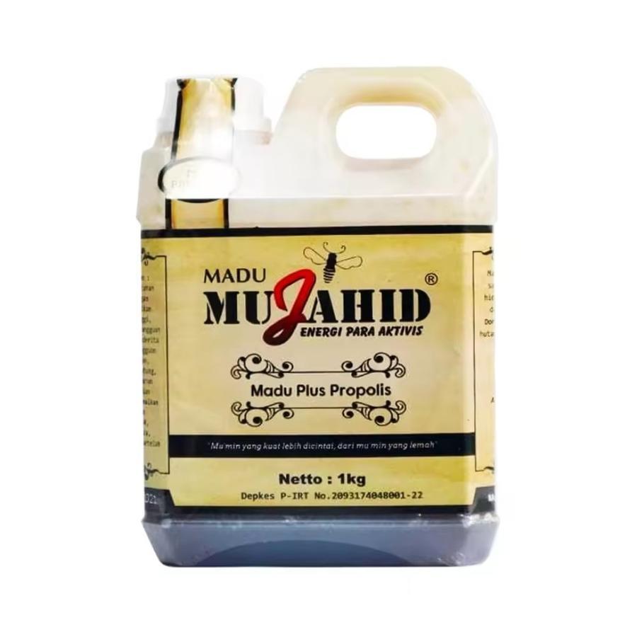 

Madu Propolis Mujahid 1 kg - Natural Raw Honey Asli Alami Original