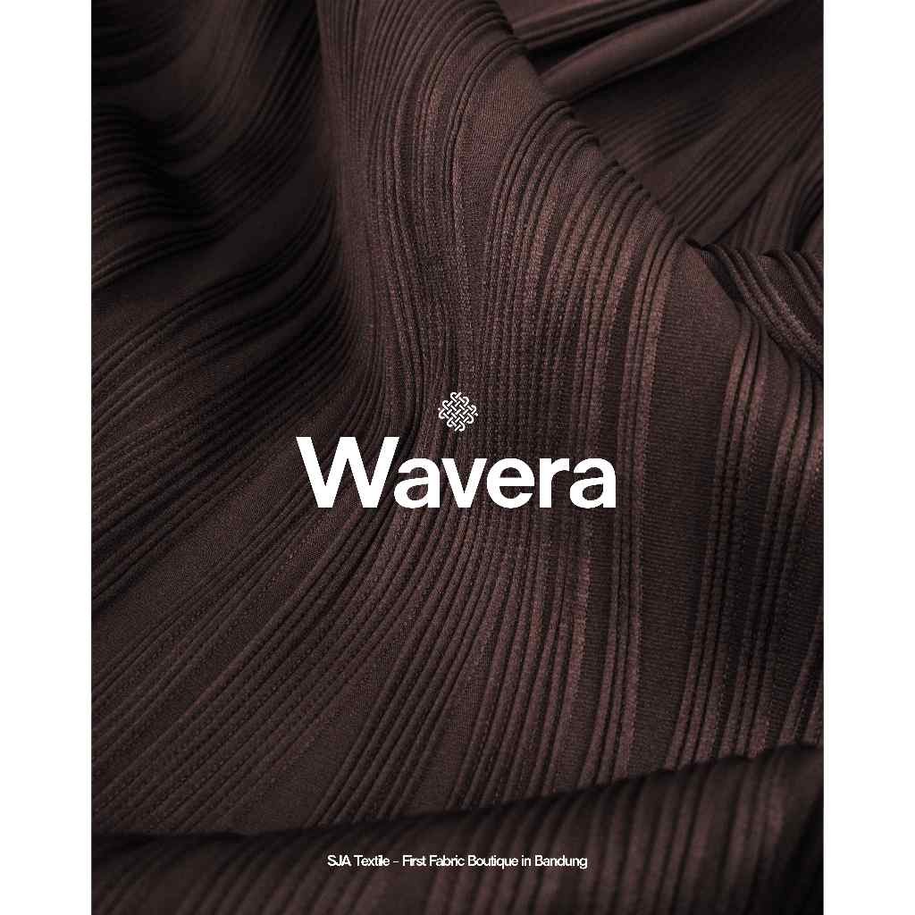 Wavera Knit by SJA Textile - Kain Knit Flowy Halus Kain Eceran Kiloan [PER 0,5 KG]