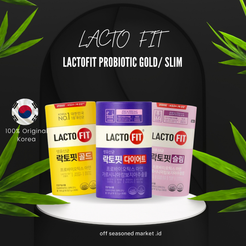 [READY] Lactofit Probiotic Gold/ Lactofit Probiotic Gold Slim/ Lacto Fit