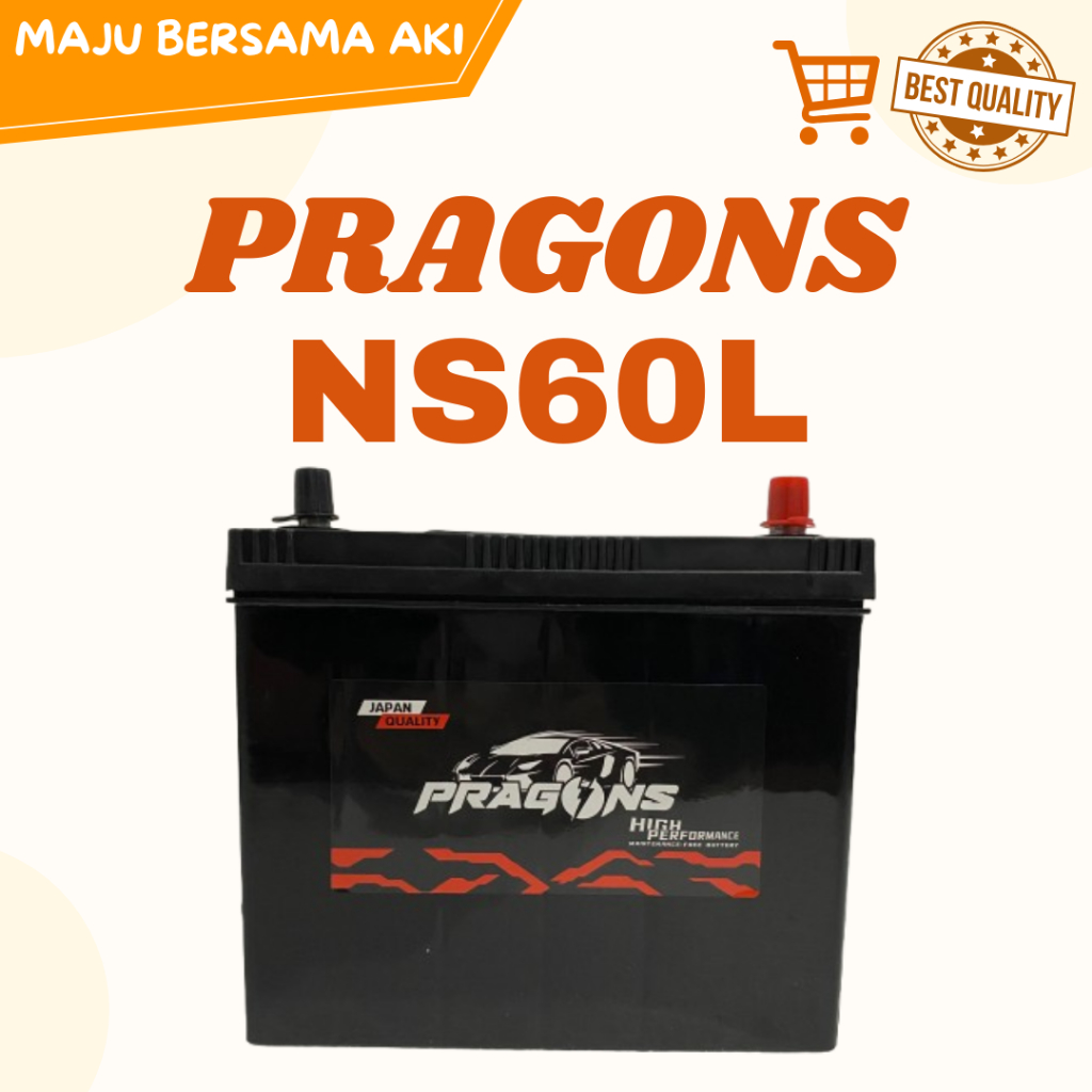 Aki Mobil Suzuki Aerio PRAGONS NS60L Aki Kering