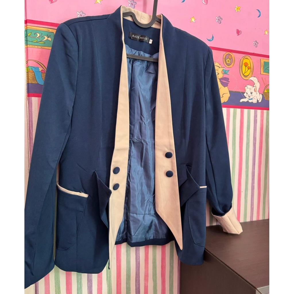 [WOMAN] Blazer 2 tone