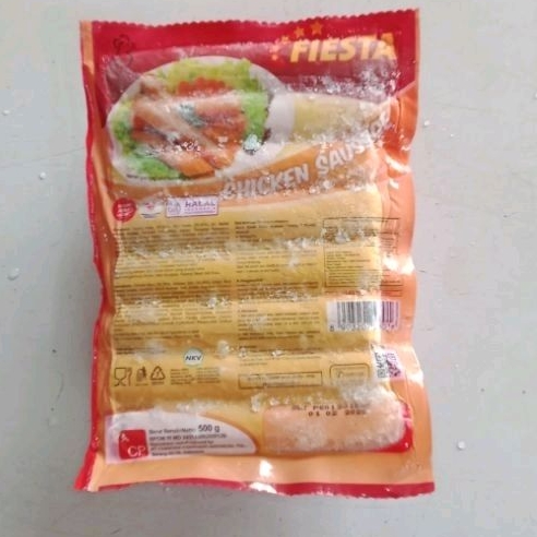 

Fiesta chicken sausage 500g