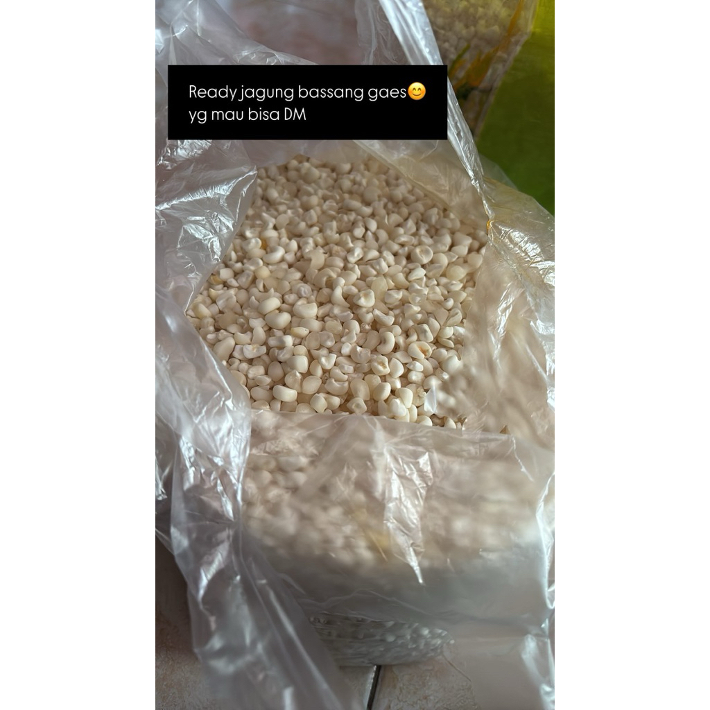 

JAGUNG BASSANG KHAS MAKASSAR ASLI