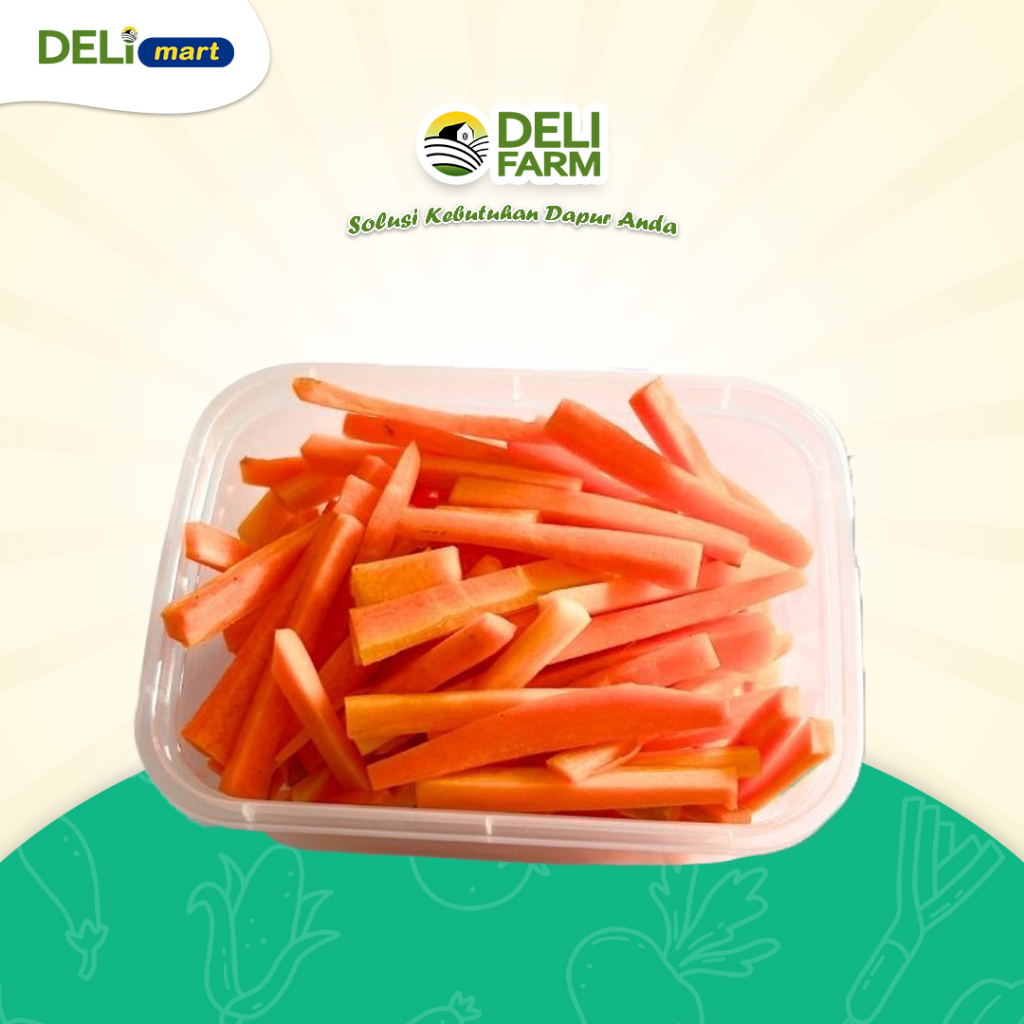 

Deli Mart [Khusus INSTAN Medan] Wortel potong korek api by Deli Farm