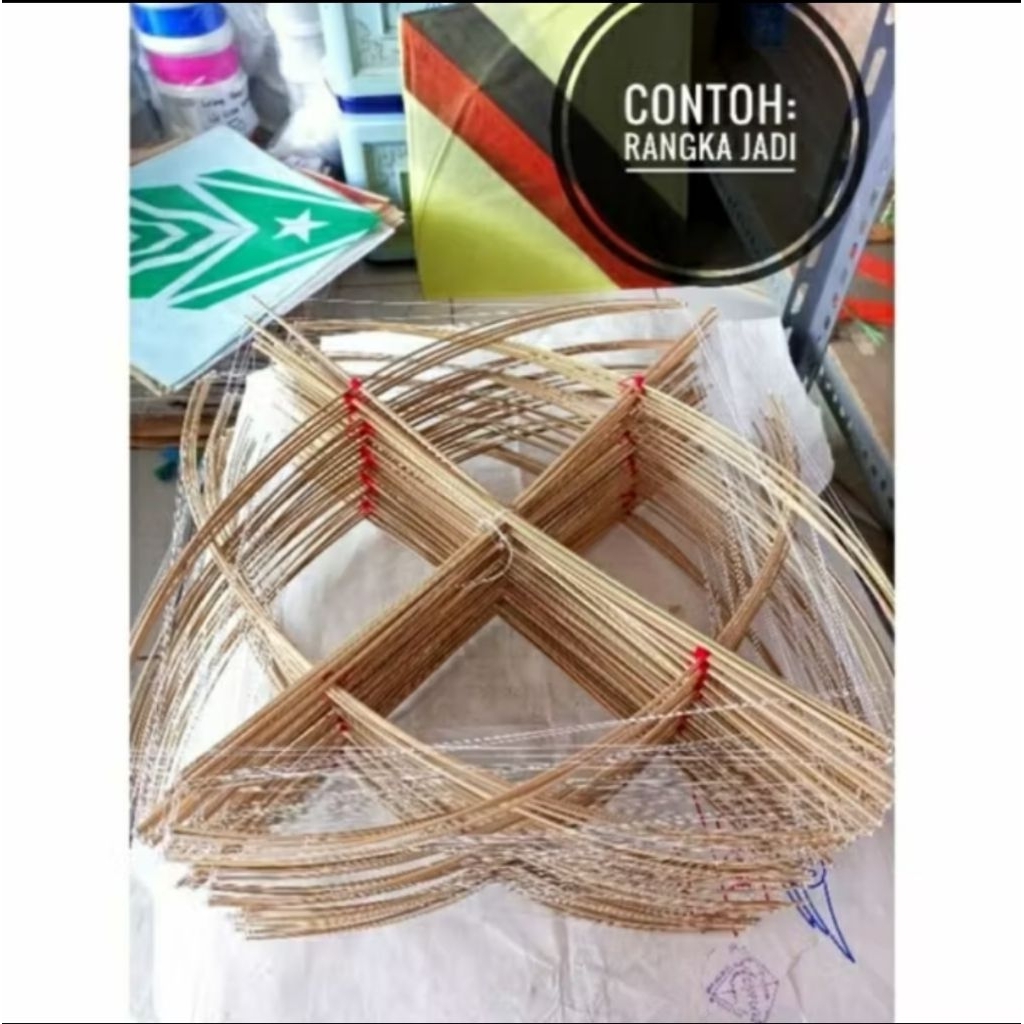 rangka/kerangka /ARKU layangan aduan jumbo ukuran 60cm