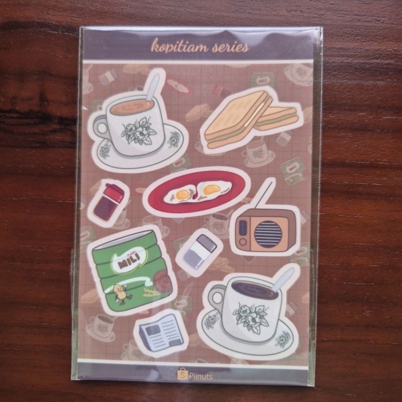 

kopitiam series sticker set