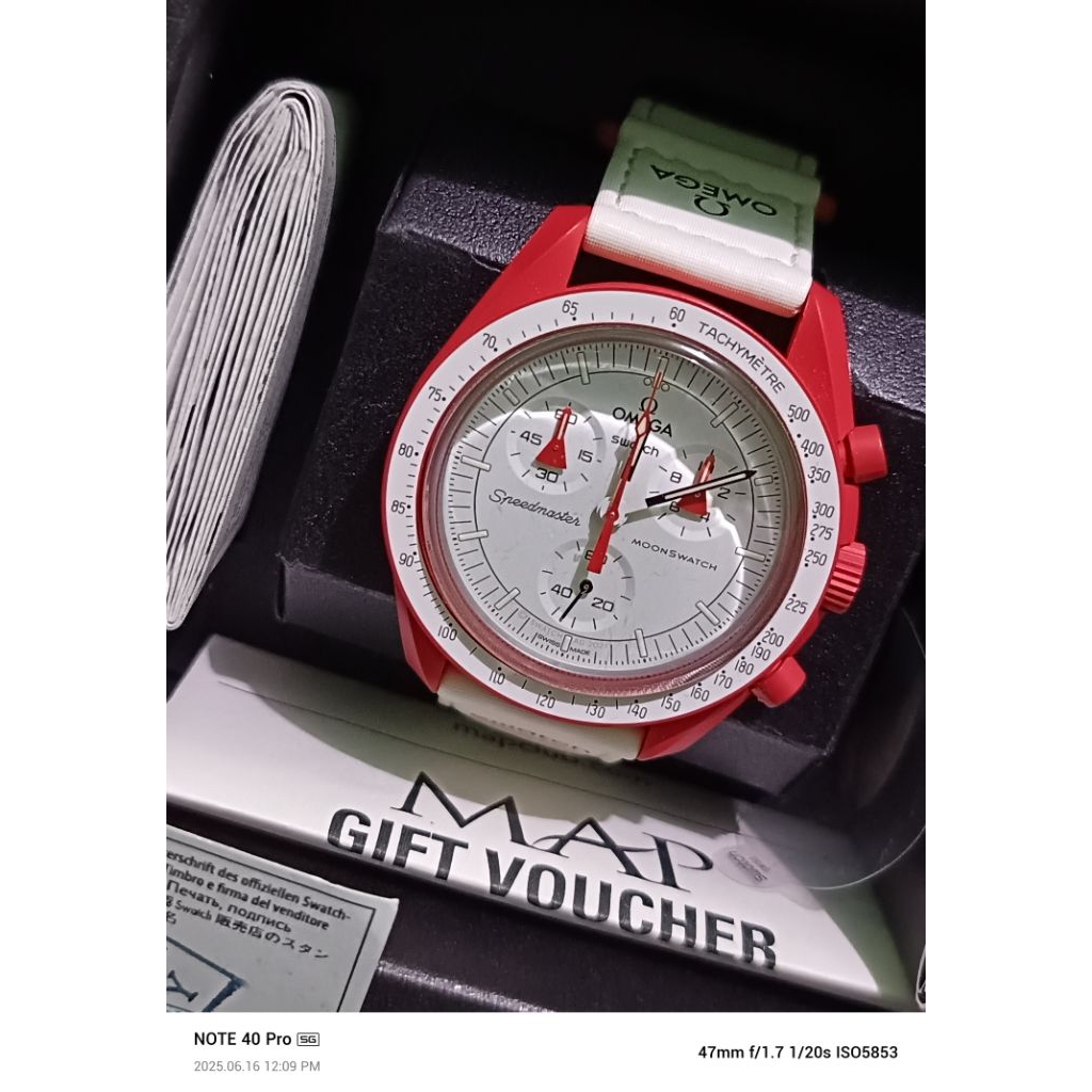 omega swatch 100% original