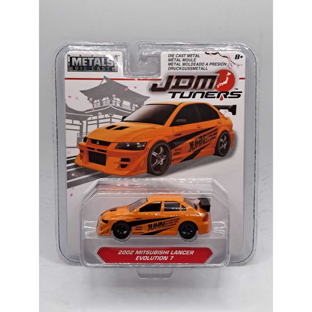 2018 Jada - JDM Tuner - 2002 Mitsubishi Lancer Evolution 7 - 3