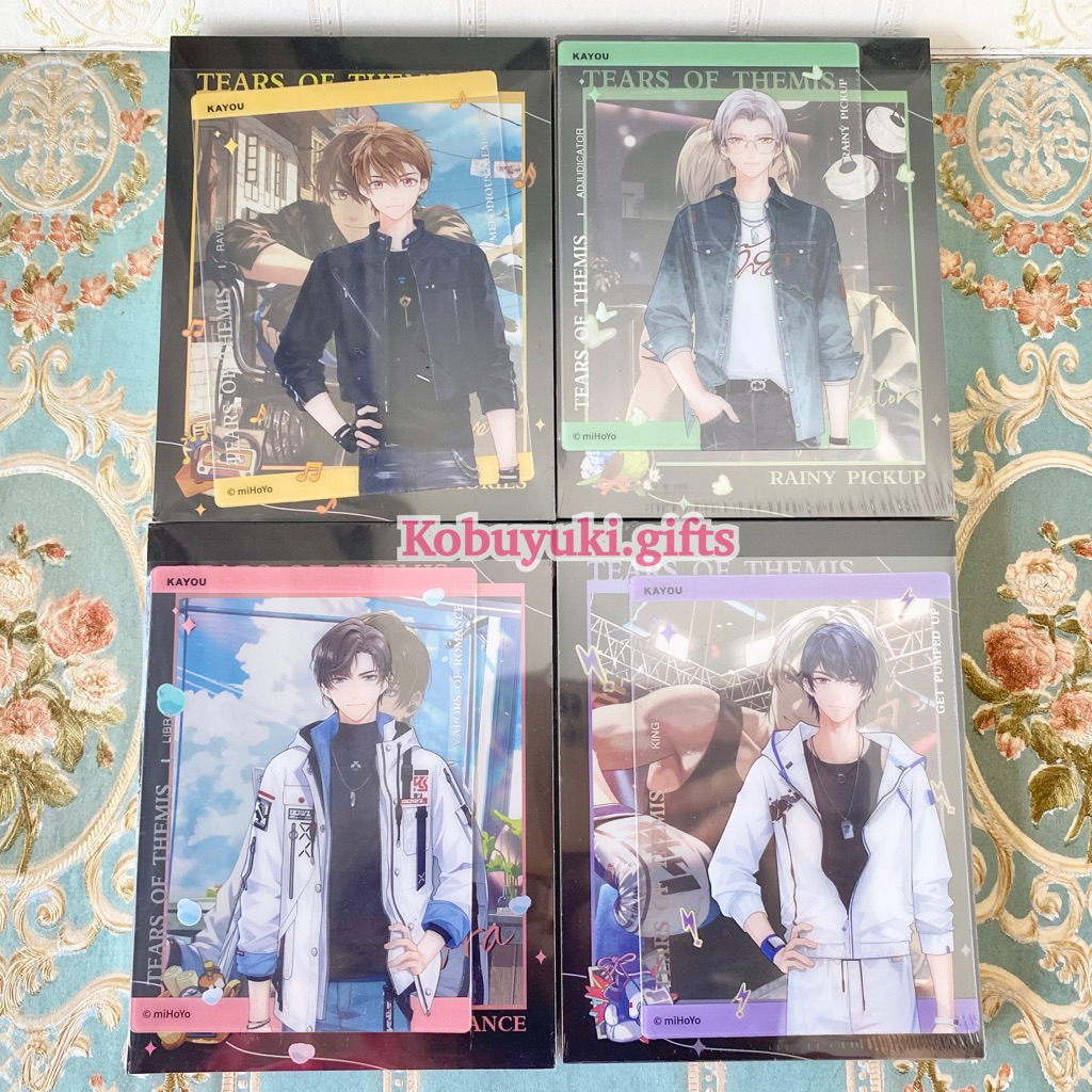 

[Ready + bonus card] Official Tears of Themis notebook Notepad memopad Kayou collab Melodious Memories merchandise note book sticker buku artem wing luke pearce marius von hagen vyn richter memo pad noted ritcher
