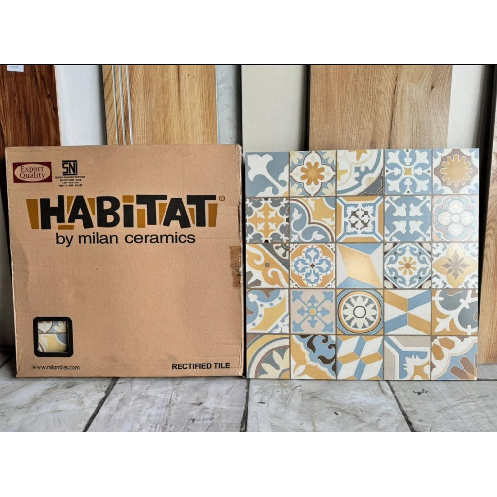 habitat sicilia motif batik 50x50