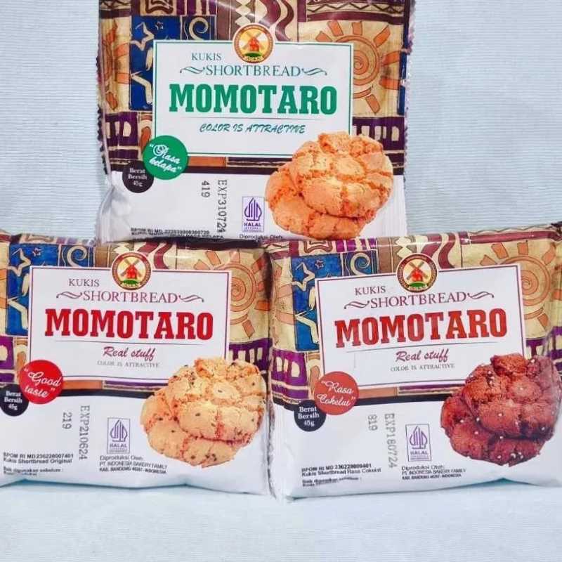 

Momotaro Cookies 45 Gram Coklat