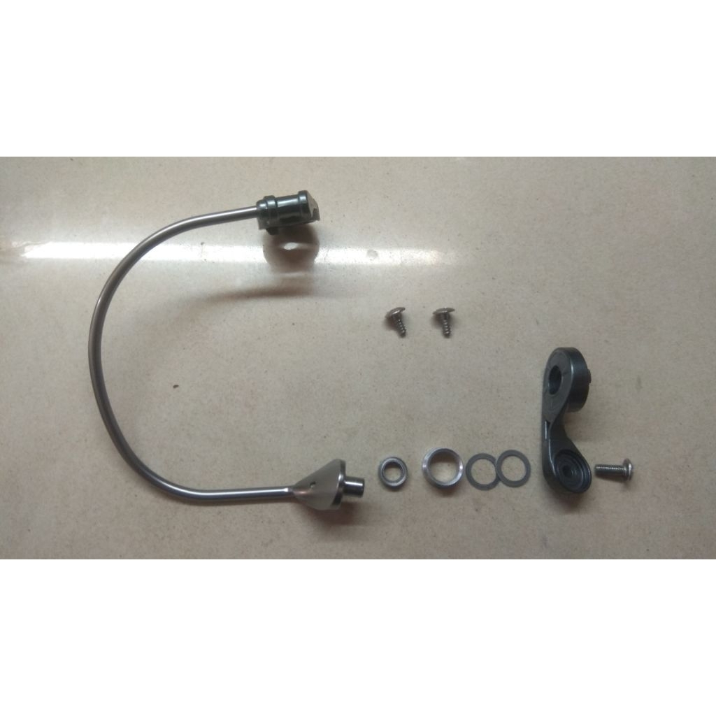 Bail wire / bail assy daido kuruma 4000 1set komplit (bail assy+arm+line roller+bearing+washer+baut)