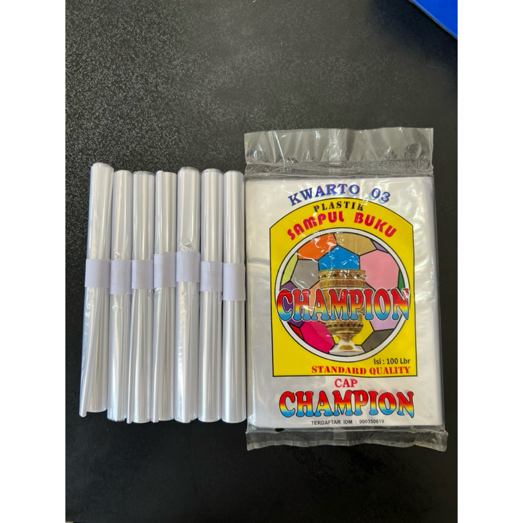 

(10pcs) Sampul Plastik Buku Tulis 38 58 atau 78 1 GULUNG ISI 10pcs Sampul plastik quarto