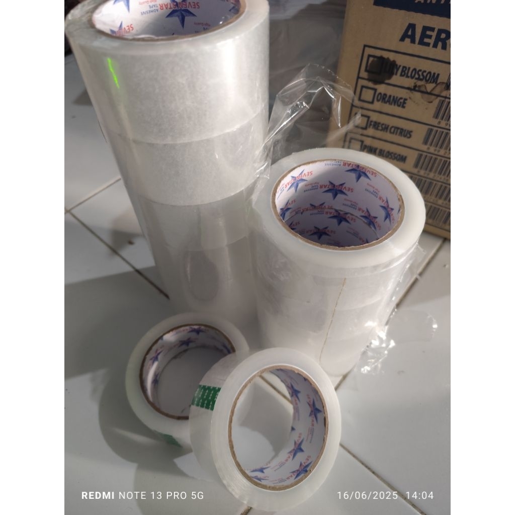 

Lakban bening 100y Ecer