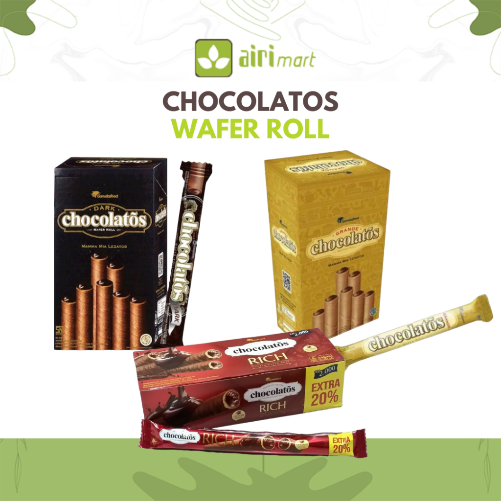 

Chocolatos Wafer Rolls 19 Gr