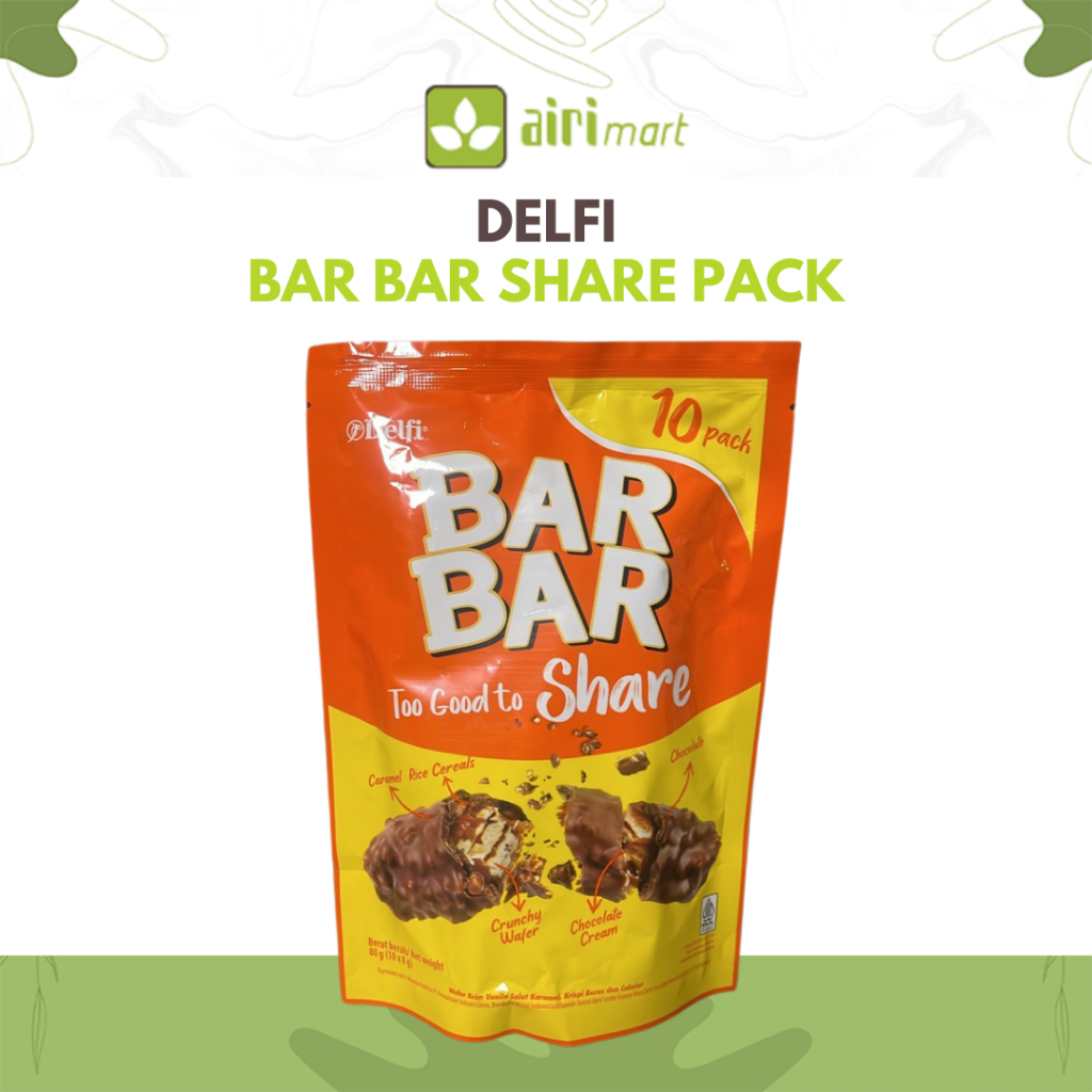 

Delfi Bar Bar Wafer Share Pack Coklat