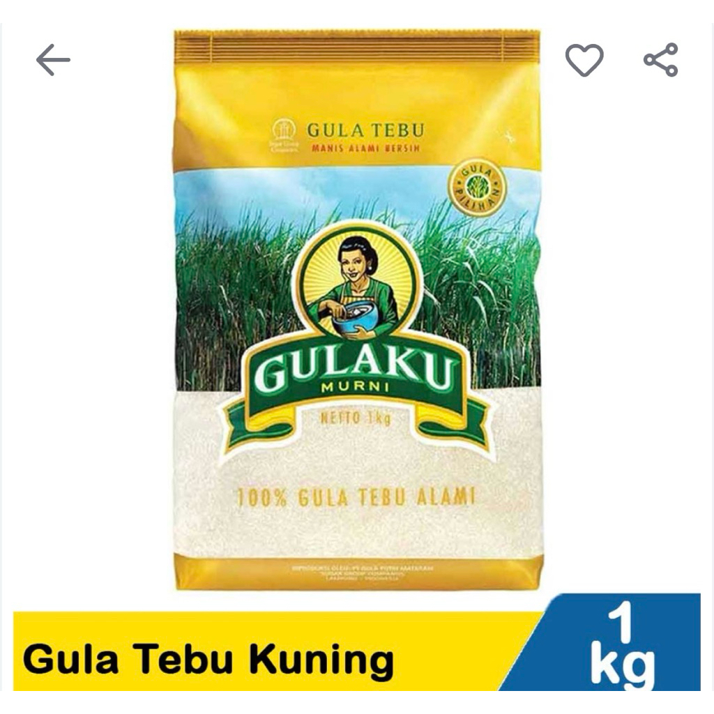

Gulaku Gula Pasir Kuning 1Kg