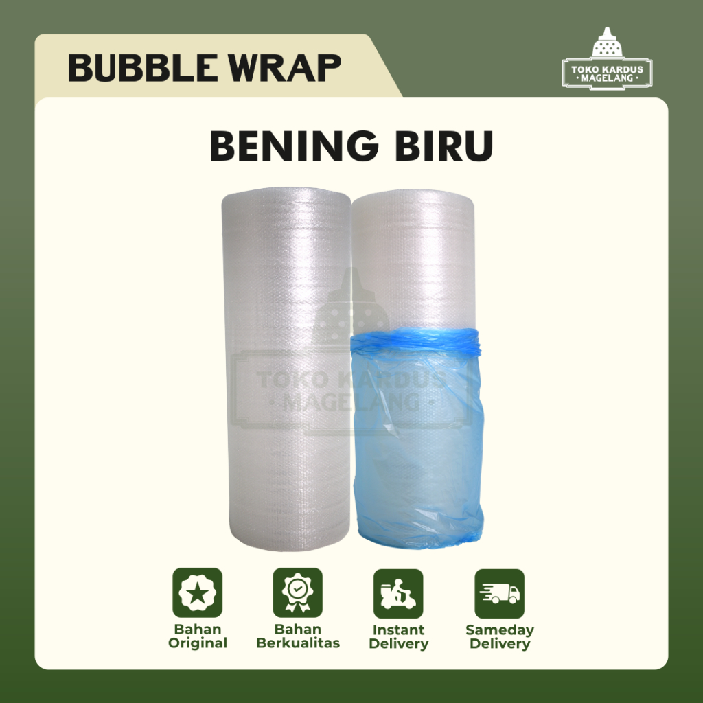

Bubble Wrap 125CM x 50M Tebal HITAM BENING