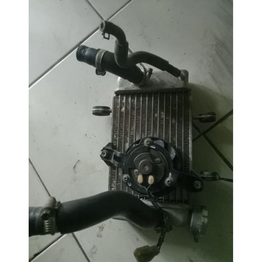radiator lengkap kipas copotan Yamaha Jupiter MX 135 pnp MX new