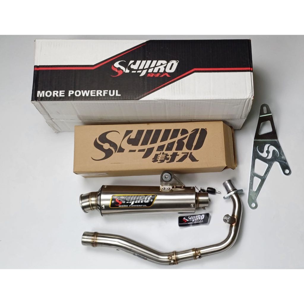 Shijiro knalpot m3 long inlet 38