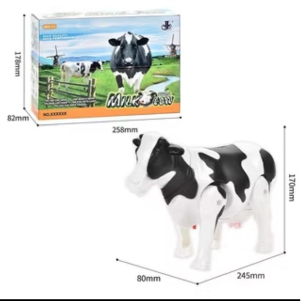 Mainan Sapi Ternak Batre Mainan Anak Anak Sapi Ternak