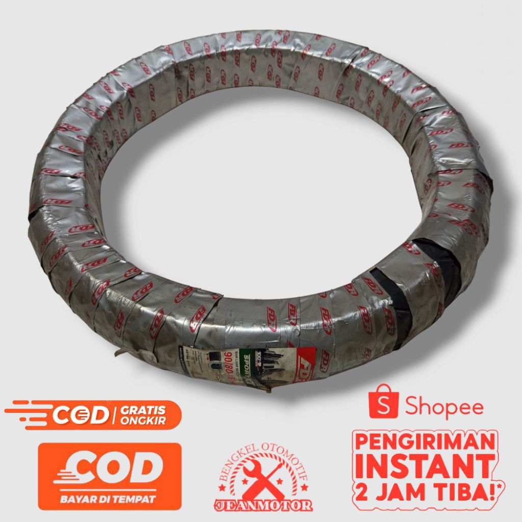 Ban Motor FDR 90/80-18 Tubeless Sport XT – Ban Luar Ring 18 Original Harian & Touring