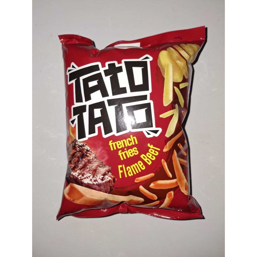 

Dua Kelinci Tato-Tato French Fries Rasa Flame Beef 60g