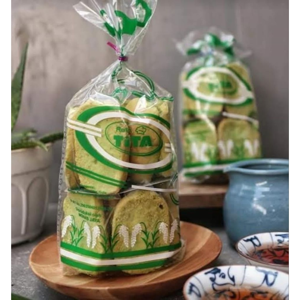 BAGELAN TITA ROTI KERING PANDAN 17PCS/BEGELEN TITA-KUE KERING RENYAH KERING