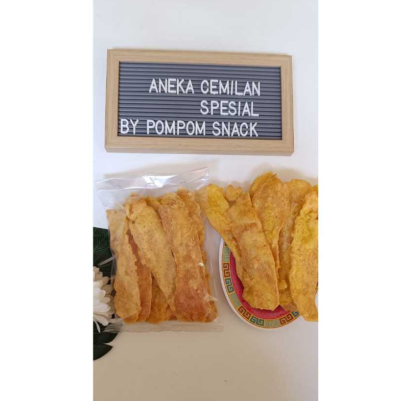 

Kripik telur asih gurih - cemilan enak - halal - higienis - snack keripik lezat