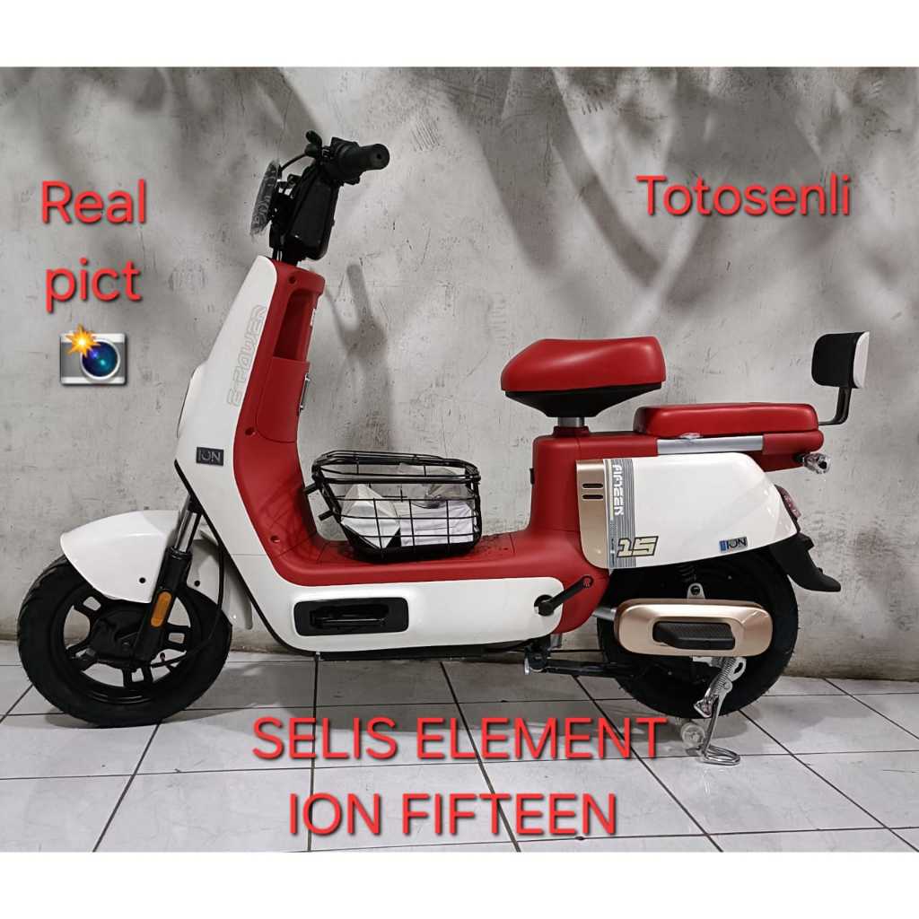 SEPEDA LISTRIK SELIS FIFTEEN SEPEDA LISTRIK KERANJANG