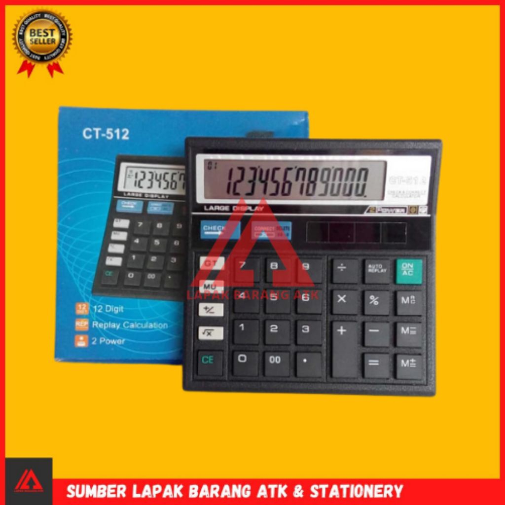 

Calculator CITIZEN CT-512 Kalkulator 12 digit